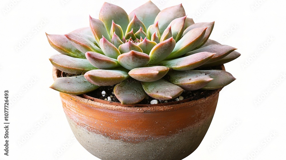 Beautiful Succulent Plant in a Small Pot for Home Decor and Gardening Enthusiasts, Showcasing Green Leaves and Unique Shape within a Natural Setting Beautiful Succulent Plant in a Small Pot for Home Decor and Gardening Enthusiasts, Showcasing Green Leaves and Unique Shape within a Natural Setting