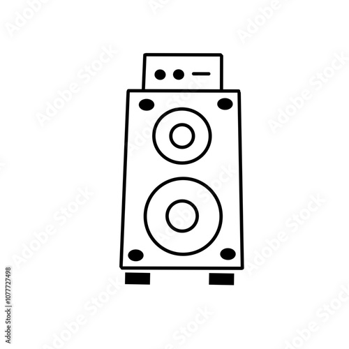 Doodle speakers icon