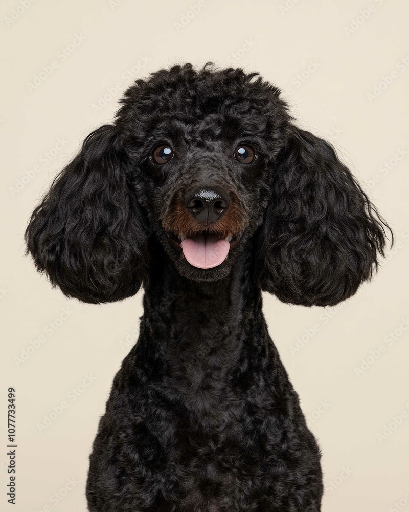 Elegant Poodle Portrait with Curly Coat and Expressive Eyes, Perfect for Pet Lovers and Dog Show Enthusiasts
Elegant Poodle Portrait with Curly Coat and Expressive Eyes, Perfect for Pet Lovers and Dog Show Enthusiasts