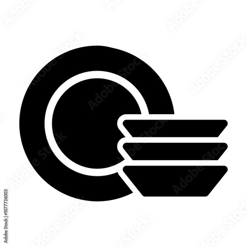 dishes Solid icon