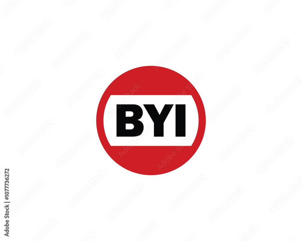 BYI logo design vector template. BYI BYI logo design vector template. BYI