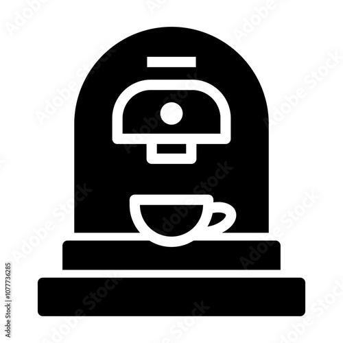 coffee maker Solid icon