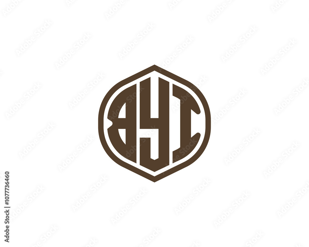 BYI logo design vector template. BYI BYI logo design vector template. BYI