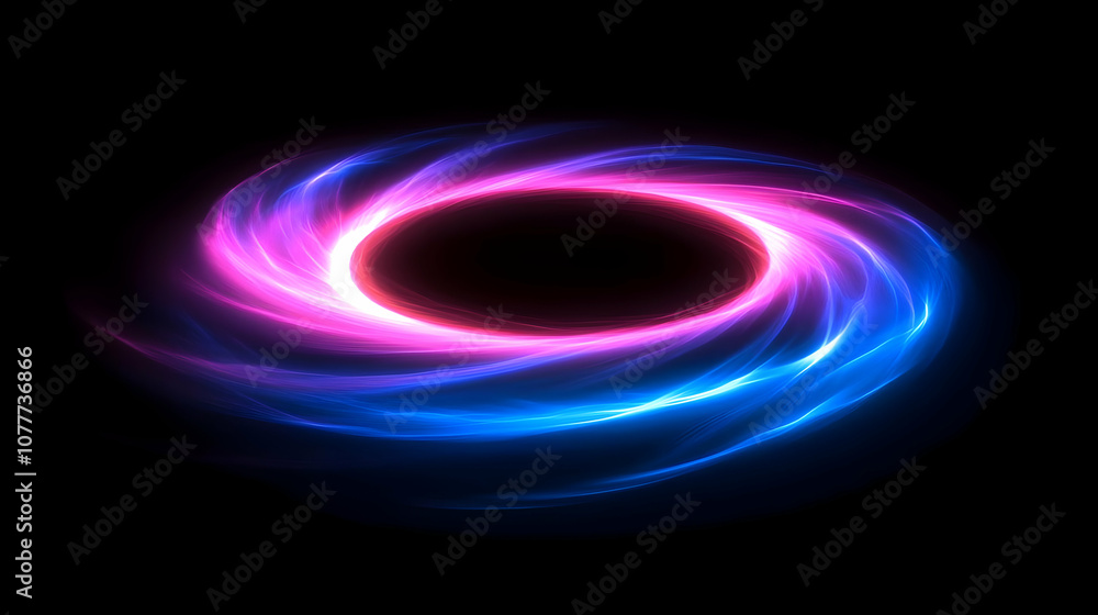 Abstract Background with Blue and Pink Swirling Light Abstract Background with Blue and Pink Swirling Light