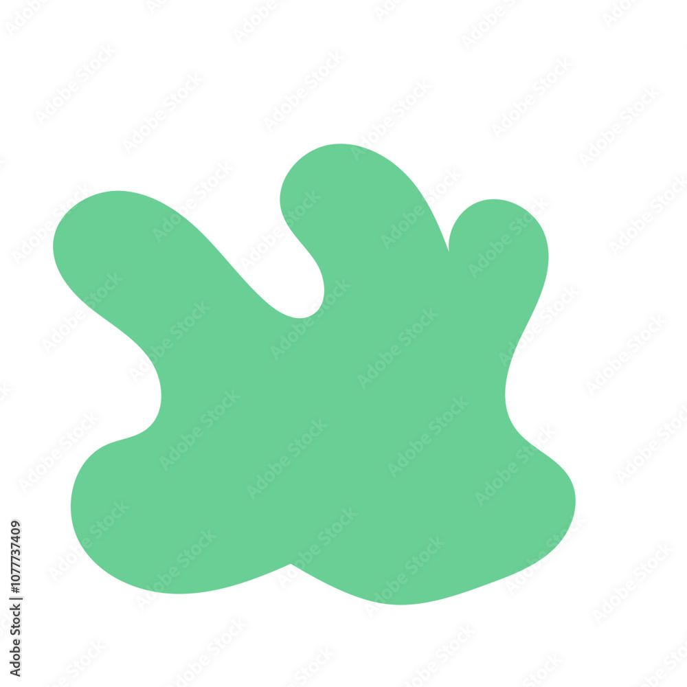 Green purple abstract shapes vectors Green purple abstract shapes vectors