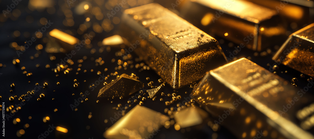 gold bar background, box, plate 5 gold bar background, box, plate 5