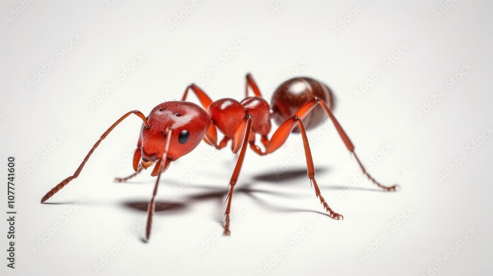 Red Ant Close-up Red Ant Close-up