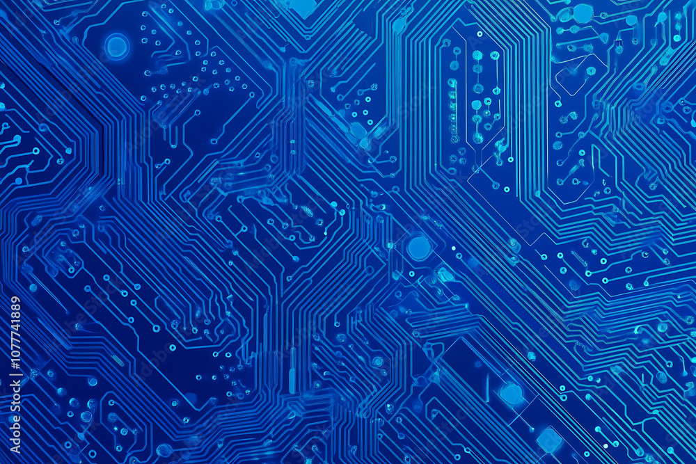 Futuristic vector illustration of a blue circuit board with intricate digital tech elements, perfect for advanced technology backgrounds.
Futuristic vector illustration of a blue circuit board with intricate digital tech elements, perfect for advanced technology backgrounds.