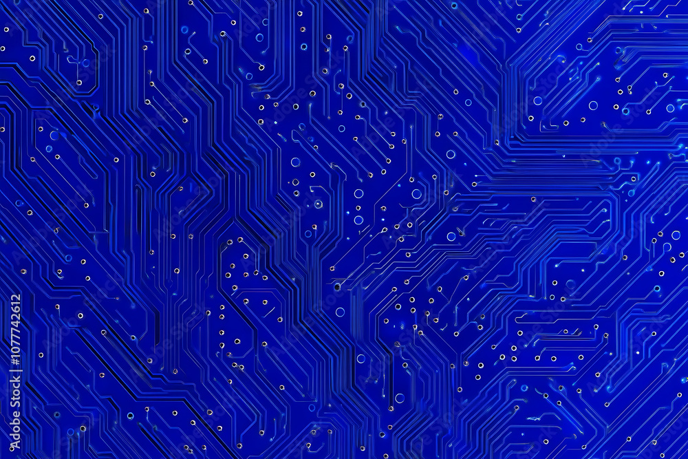 Futuristic vector illustration of a blue circuit board with intricate digital tech elements, perfect for advanced technology backgrounds.
Futuristic vector illustration of a blue circuit board with intricate digital tech elements, perfect for advanced technology backgrounds.