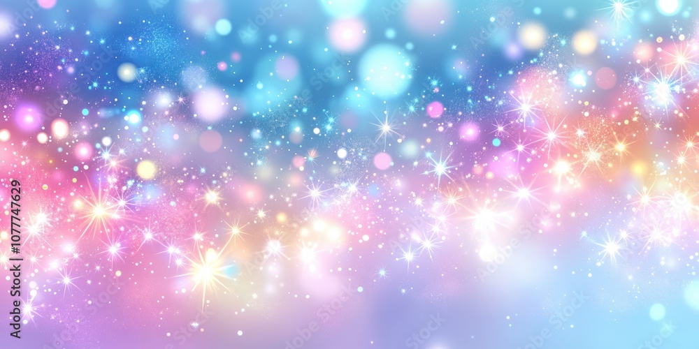 Abstract blurred bokeh light background , blue unicorn background. Pastel watercolor sky with glitter stars and bokeh. Fantasy space galaxy with holographic texture. banner poster template
Abstract blurred bokeh light background , blue unicorn background. Pastel watercolor sky with glitter stars and bokeh. Fantasy space galaxy with holographic texture. banner poster template