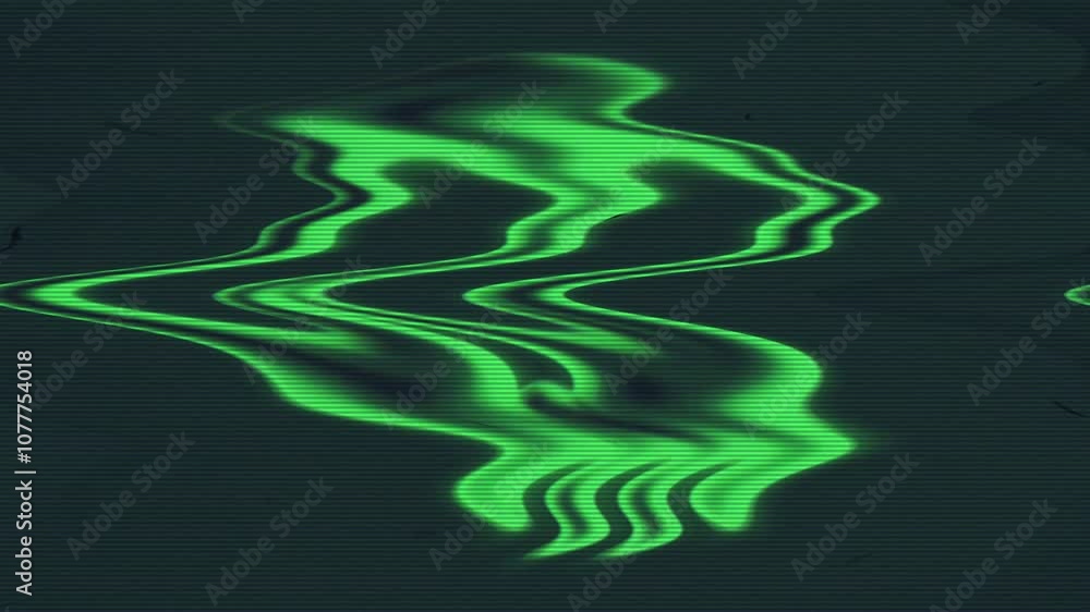 3d style green human skull animation with old style film grain and light effects 3d style green human skull animation with old style film grain and light effects