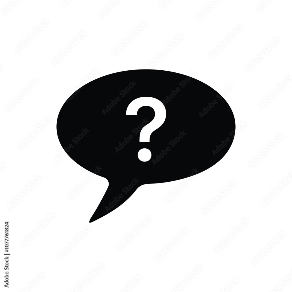 FAQ icon design template isolated illustration FAQ icon design template isolated illustration