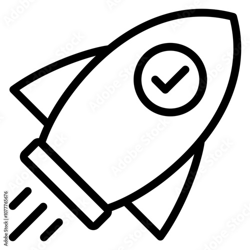 Rocket Launch Icon