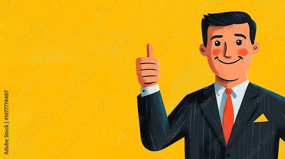 of a cheerful businessperson in a professional suit showcasing a confident thumbs up gesture symbolizing success encouragement and a positive outlook in the corporate or entrepreneurial world of a cheerful businessperson in a professional suit showcasing a confident thumbs up gesture symbolizing success encouragement and a positive outlook in the corporate or entrepreneurial world