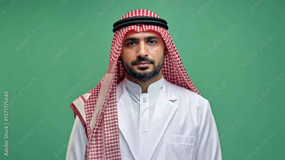 Arab Doctor Portrait Arab Doctor Portrait