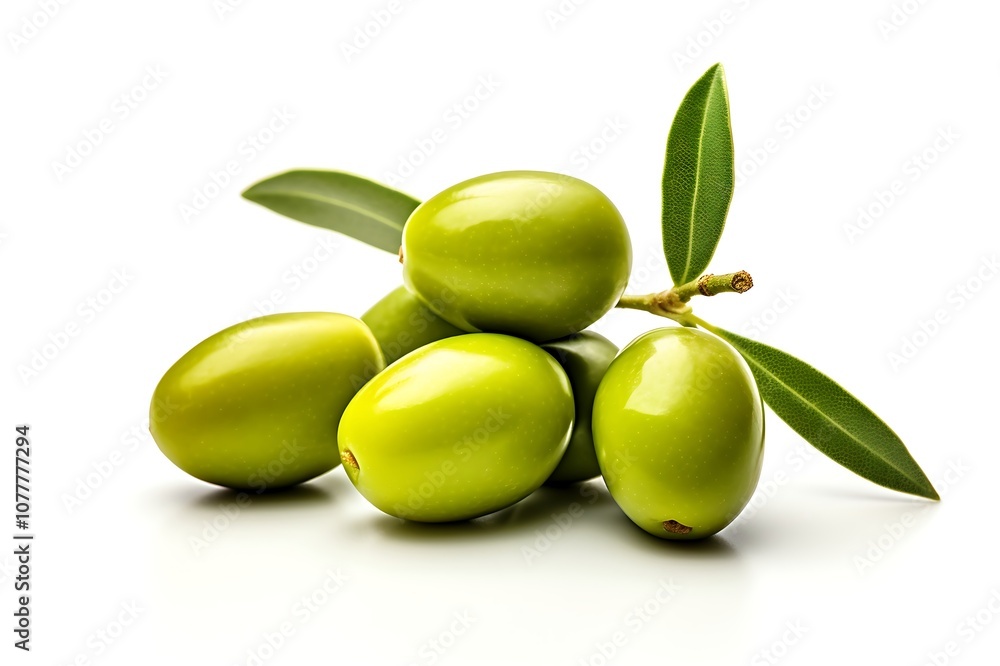 Olive isolated on white background Olive isolated on white background