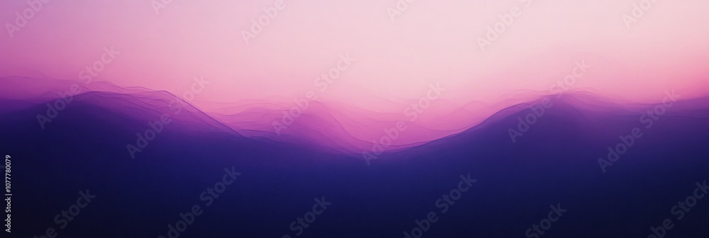 Serene Fusion: Minimal Gradient Illustration in Deep Purple and Soft Pink Hues Serene Fusion: Minimal Gradient Illustration in Deep Purple and Soft Pink Hues