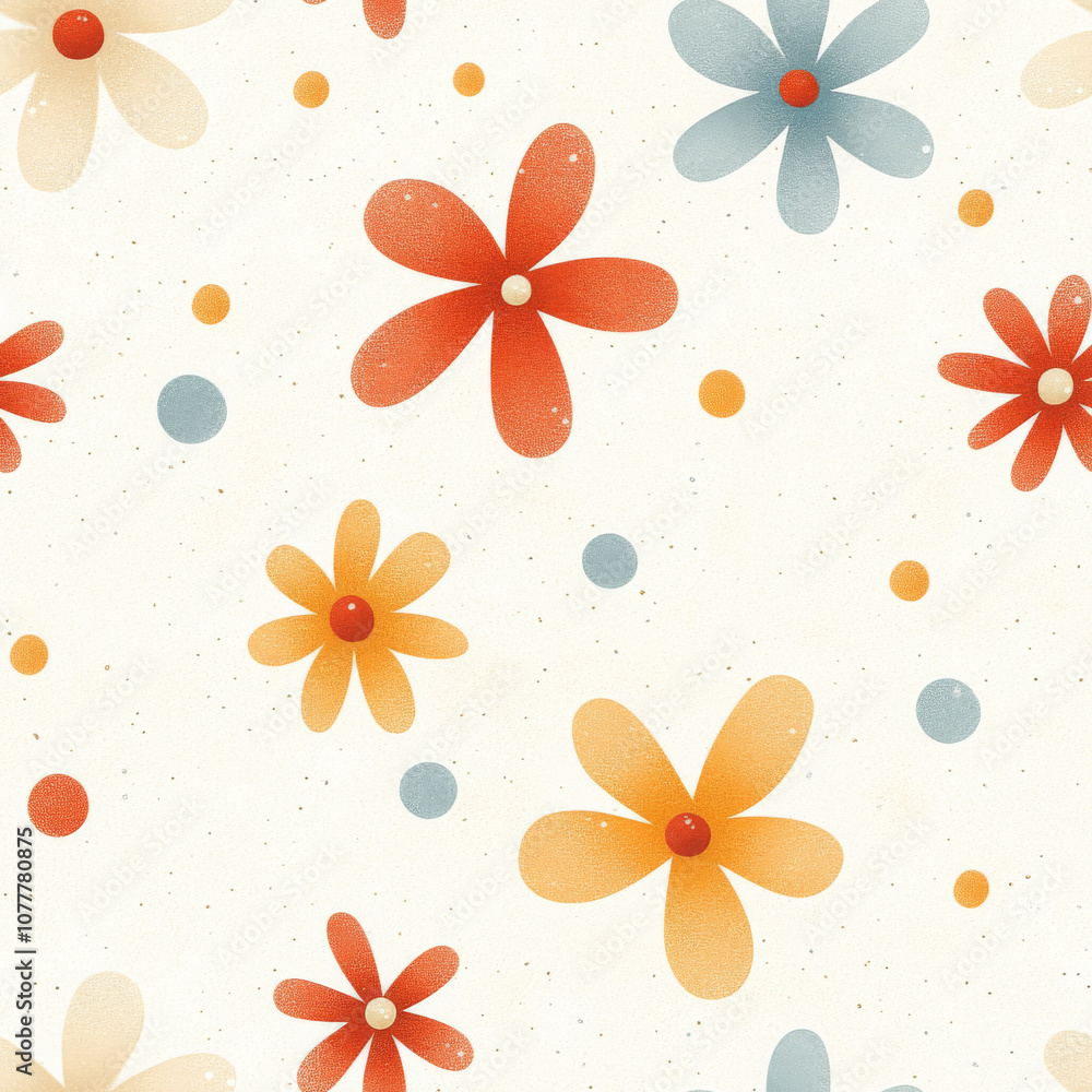 A whimsical floral pattern featuring abstract flowers and leaves. Great for creative projects and decorative elements. A whimsical floral pattern featuring abstract flowers and leaves. Great for creative projects and decorative elements.
