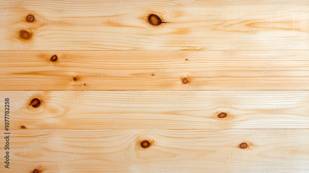 Fototapeta premium Light Colored Wooden Planks with Natural Grain Patterns for Rustic and Modern Designs