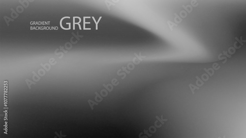 Abstract gradient black background. Clouds Storm. Grainy texture.  Curve lines surface. Design for Template, Banner, Brochure. 