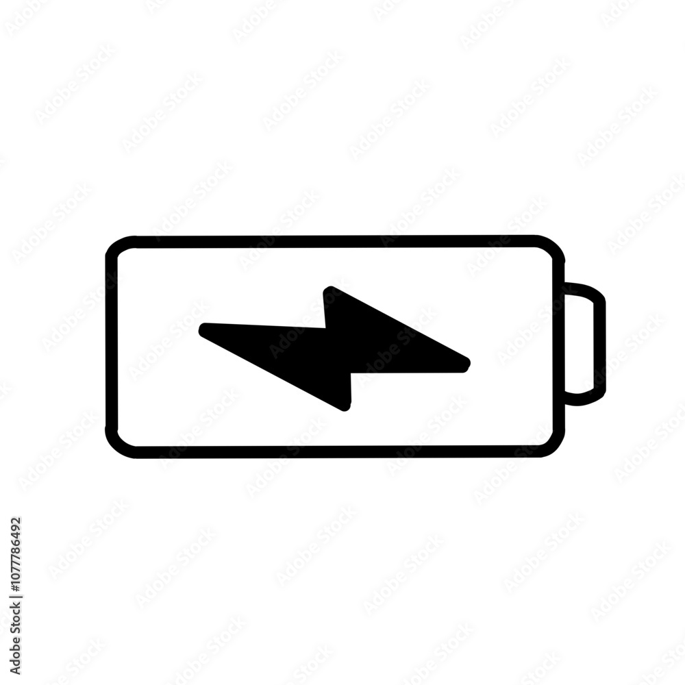 Battery charge indicator icon Battery charge indicator icon