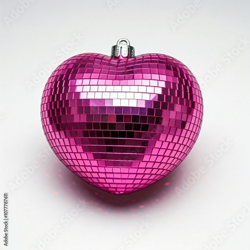 pink christmas ball