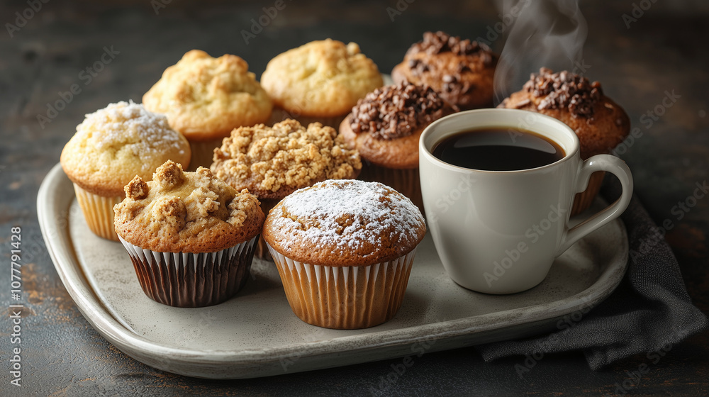 Muffins and Coffee Muffins and Coffee
