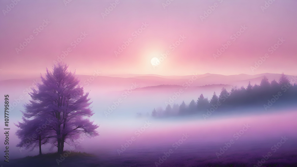 Paink and purple gradient mystical moonlight sky with clouds and stars phone background wallpaper, Paink and purple gradient mystical moonlight sky with clouds and stars phone background wallpaper,