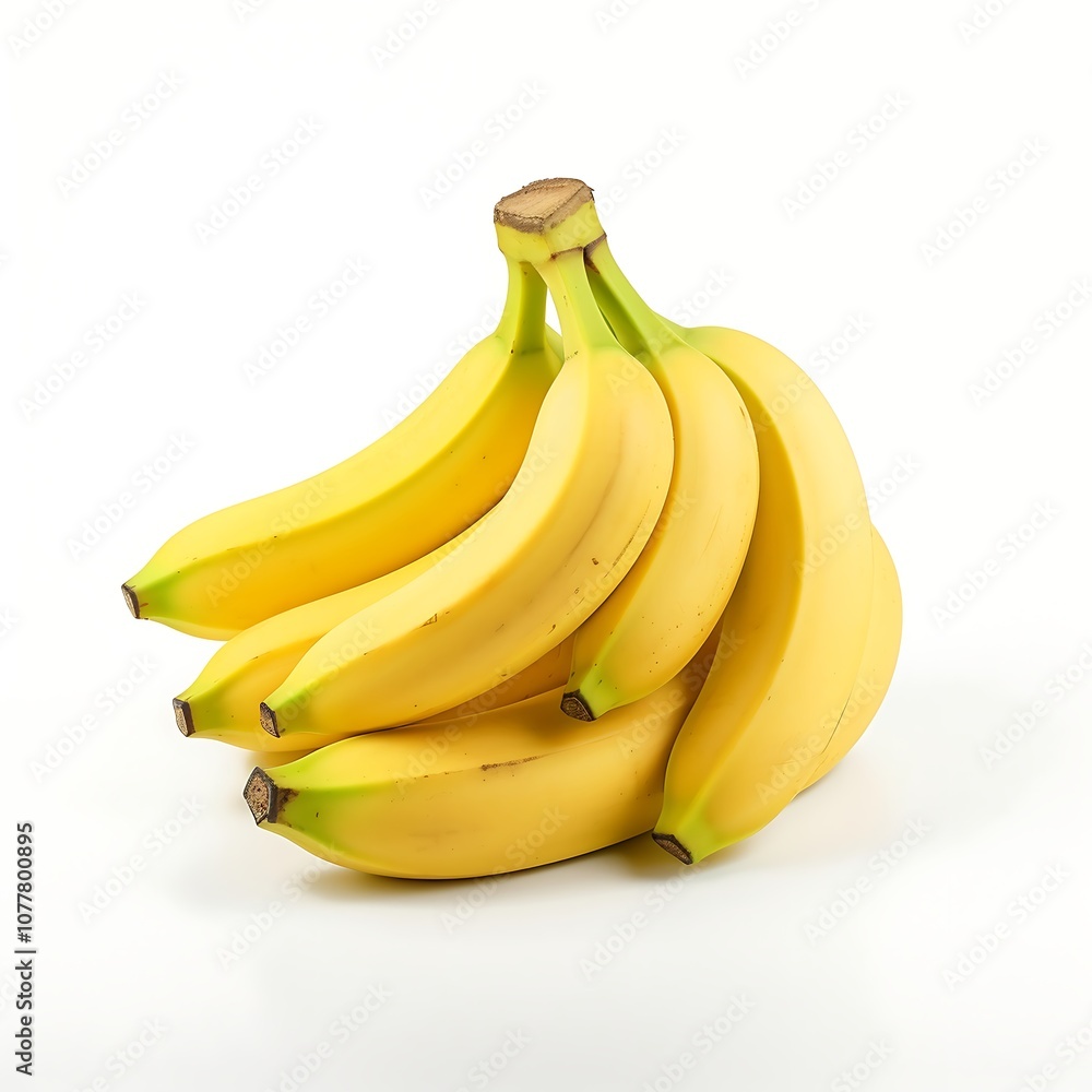 Bananas on white background, Fresh Bananas Bananas on white background, Fresh Bananas