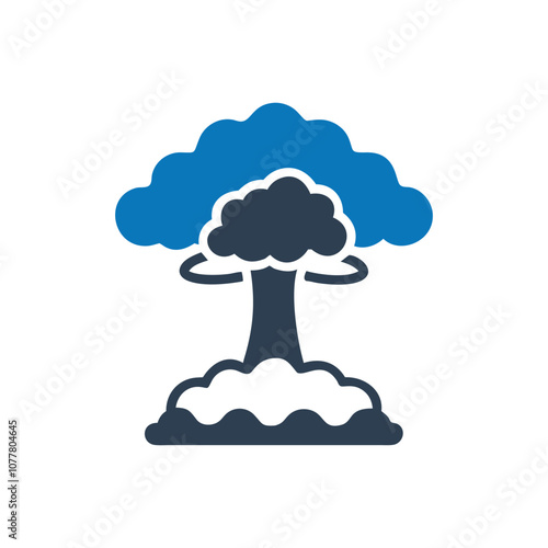 Mushroom Cloud Icon