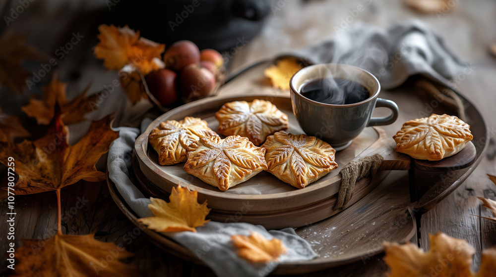 Leaf Pie and Coffee Leaf Pie and Coffee