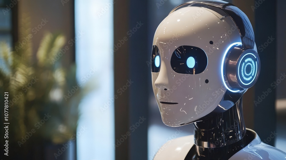 An AI-enhanced customer service platform offering real-time responses and solutions, showing how AI can improve customer satisfaction and response times. An AI-enhanced customer service platform offering real-time responses and solutions, showing how AI can improve customer satisfaction and response times.