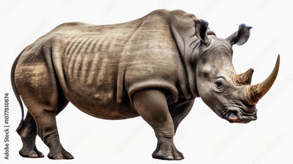 White Rhinoceros Portrait White Rhinoceros Portrait
