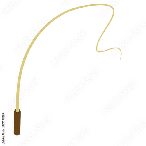 silhouette whip rope