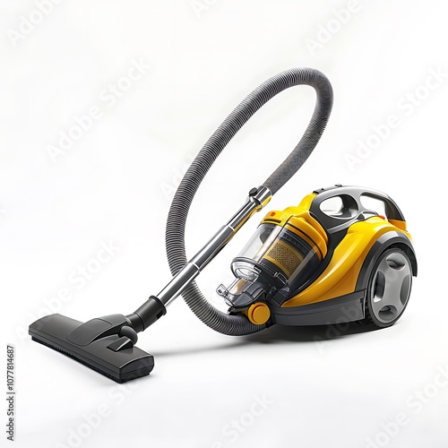 Vacuum cleaner on white background