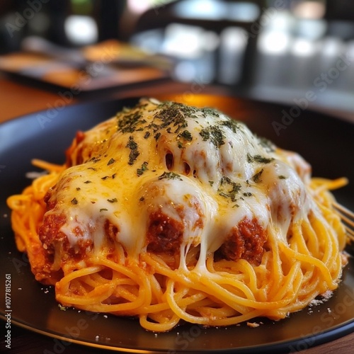 Spaghetti Porkballs Cheese2 photo