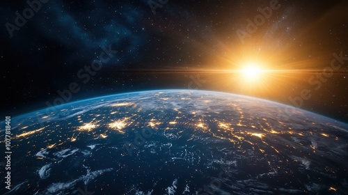 Fototapeta Naklejka Na Ścianę i Meble -  The impact of space stations on technology development: How have space stations contributed to advances in technology,