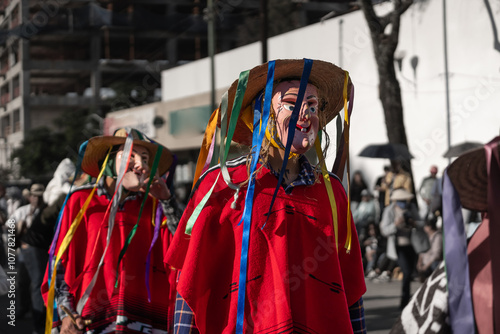 La danza y las máscaras en el Folklore de Michoacán México. photo