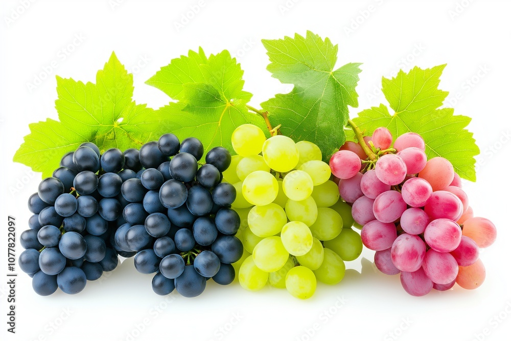 Grapes isolated on background Grapes isolated on background