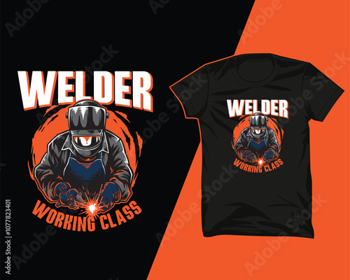 The Welder tshirt design