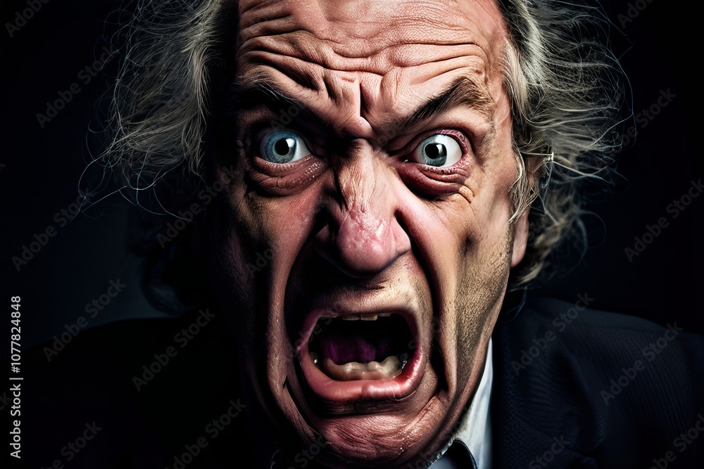 disgusted by a comment making a face of disgust at a comment disgusted by a comment making a face of disgust at a comment