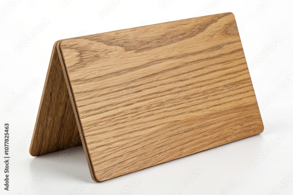 Wooden Table Card. Wooden Table Card.