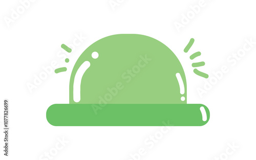 variant alarm icon cartoon isolated on white background