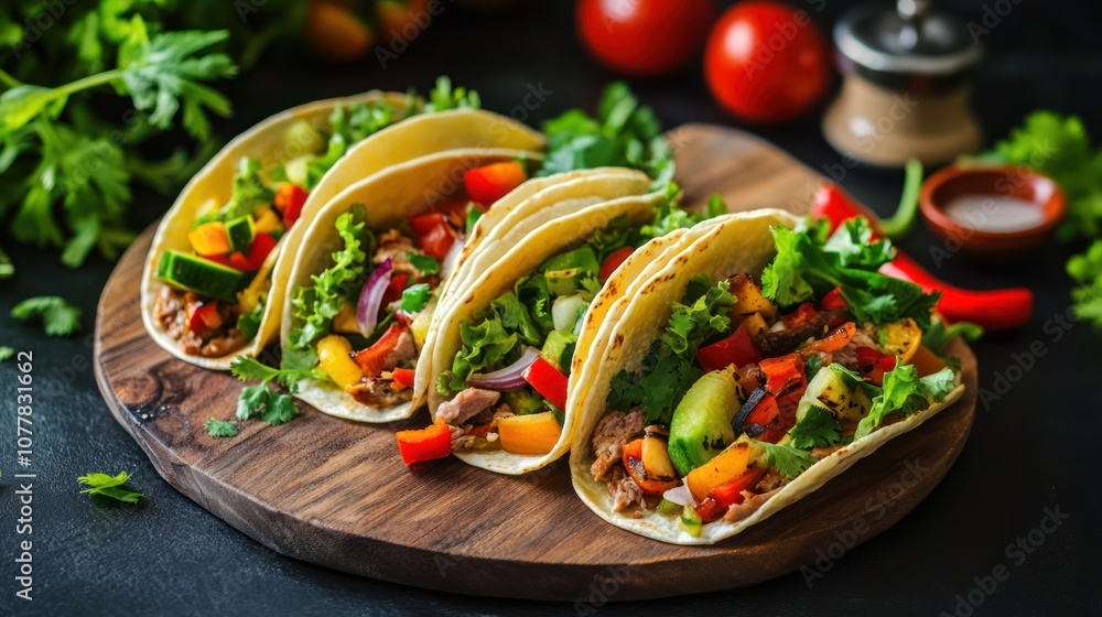 Delicious Mexican Tacos Delicious Mexican Tacos
