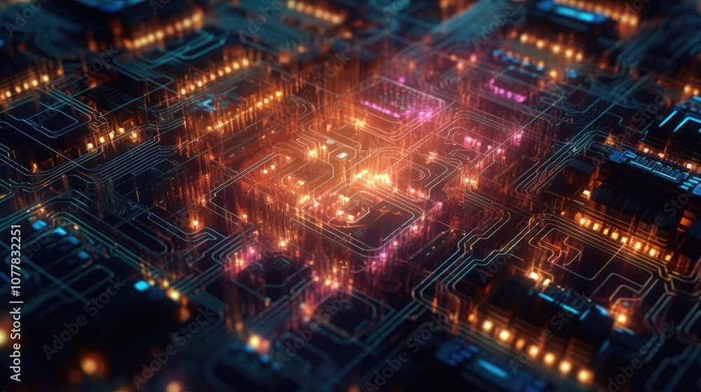 Circuitry Abstract Circuitry Abstract