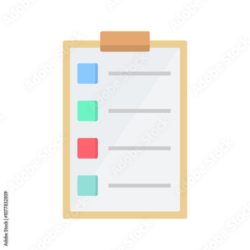 Tasks Vector Icon photo