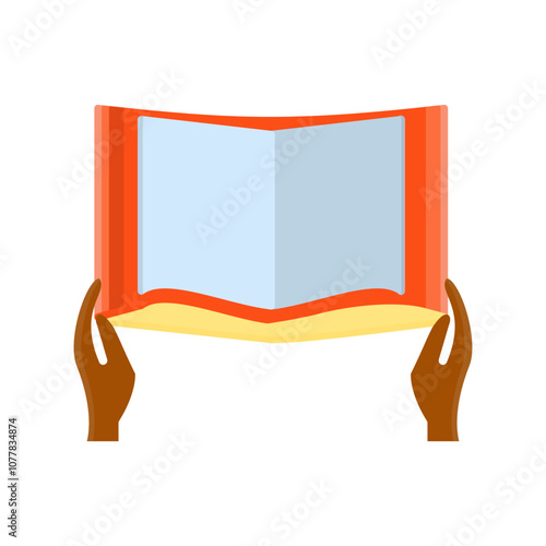 Reading Holy Book Vector Icon