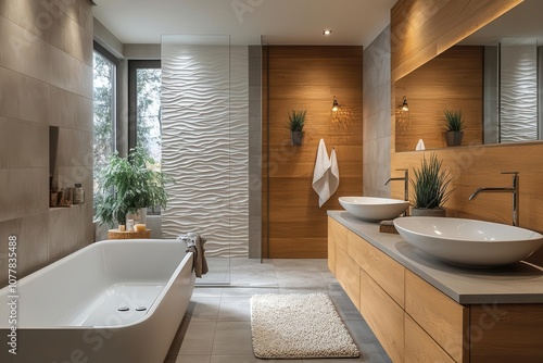 Wallpaper Mural contemporary ceramic floor and wall tiles in a soothing grey palette featuring subtle textures and patterns offering a modern touch to any space Torontodigital.ca