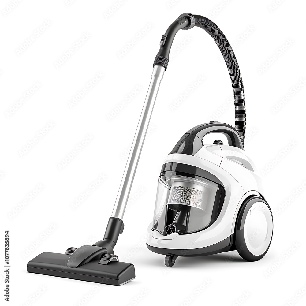 Vacuum cleaner on white background Vacuum cleaner on white background