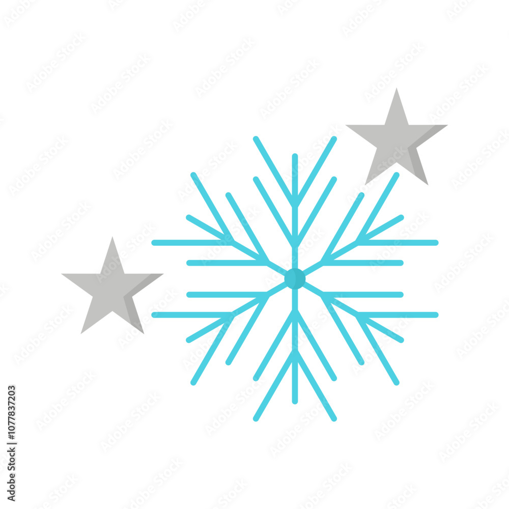 Snowflakes Vector Icon